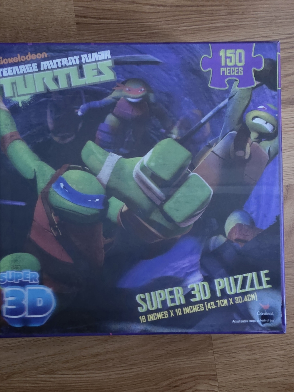 Nickelodeon Teenage Mutant Ninja Turtles 3D Puzzle. 150 Pieces